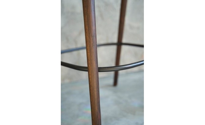 Стул полубарный из массива дуба "Chamberlain Continental"