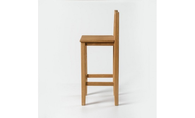 Стул барный из массива дуба "Прованс"