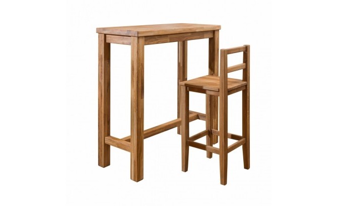 Стол барный из массива дуба "Прованс 01"