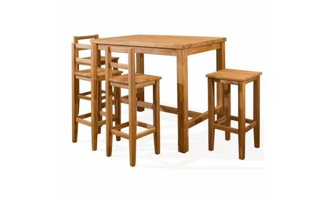 Стол барный из массива дуба "Прованс 02"