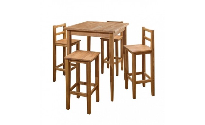 Стол барный из массива дуба "Прованс 03"