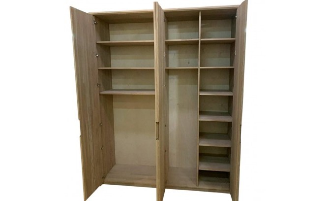 Шкаф для одежды из массива дуба под заказ