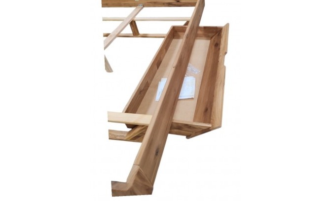 Кровать из массива дуба 160/200 под заказ