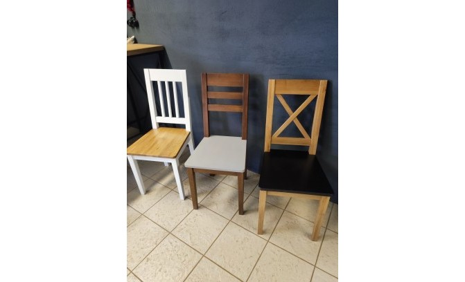 Стул кухонный массив дуба Альбер (натуральный)