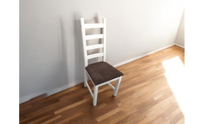 Стул из массива сосны с мягким сидением Кантри 