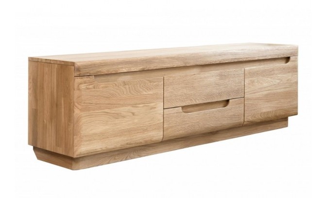 Тумба под ТВ 2 из массива дуба "Даллас"